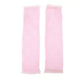 Ekakashop 1 Paar Damen Spitzen Armstulpen Sommer Sonnenschutz Arm Sleeve Kompressions Ärmel Netz Handschuhe Lange Fahrradhandschuhe für Radfahren,Fahren,Outdoor,Golf,Volleyball Zubehör,Rosa