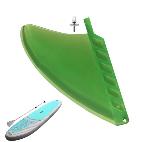 jopiuieo Surfen Watershed Fin, Paddle Board Fin | Flexibles Paddle-Board-Zubehör Paddleboard-Surfflossen - Stand Up Paddle Board Fin Longboard Fin Surfzubehör mit Schrauben für Wassersportbretter