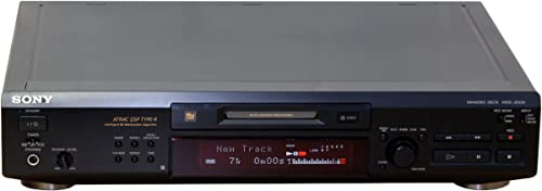 Sony MDS-JE530/B MiniDisc-Deck schwarz