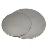 RAMBEX Runde Platte Aus Edelstahl, Durchmesser 50 Mm, 60 Mm, 70 Mm, 80 Mm, Runde Blechscheibe, Dicke 1,1 Mm, 1,3 Mm, 1,8 Mm, 2,7 Mm Runde Scheibe(50mmx1.3mm(3pcs))