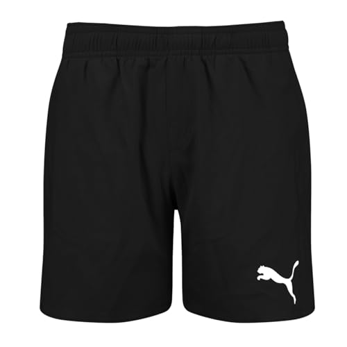 PUMA Kinder Shorts Badebekleidung, Schwarz, 128