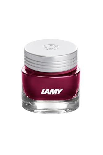 LAMY T 53 Tinte 220 – Premium-Füllhalter-Tinte in der Farbe Ruby mit einer außergewöhnlichen hohen Farbintensität und Qualität – 30 ml