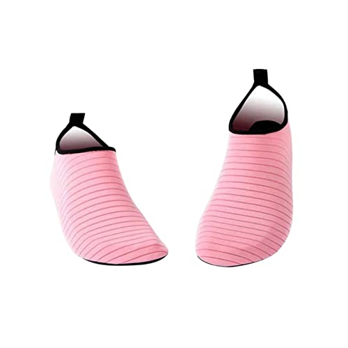 PACKOVE 1 Paar rutschfeste Socken Fitness-socken Feuchtigkeitsspendende Socken Für Die Füße Pilates Zehensocken Zimmersocken Yoga-socken Schnell Trocknende Socken Spa-socken Rosa