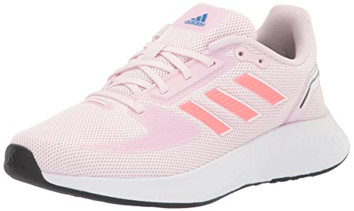 adidas Women's Runfalcon 2.0 Running Shoe, Almost Pink/Turbo/White, 9.5