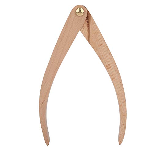 Holz-Messschieber, Langlebiges Messwerkzeug für die Keramikproduktion, Bauchdurchmesser-Kalibermessung (10-Zoll-Holzmessschieber)