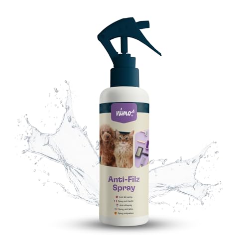 nimo® Anti Filz Spray | für Hunde, Katzen & Haustiere | Entfilzungsspray löst Verfilzung & Knoten im Fell | leichtere Kämmbarkeit, Fellpflege, Entwirrung