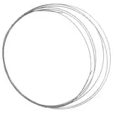 1 Stück Seilsäge, 3.28 Ft Metallseilsäge zum Schneiden von Diamant, Jade, Metall, Marmor und Granit, langlebiges und tragbares Schneidwerkzeug