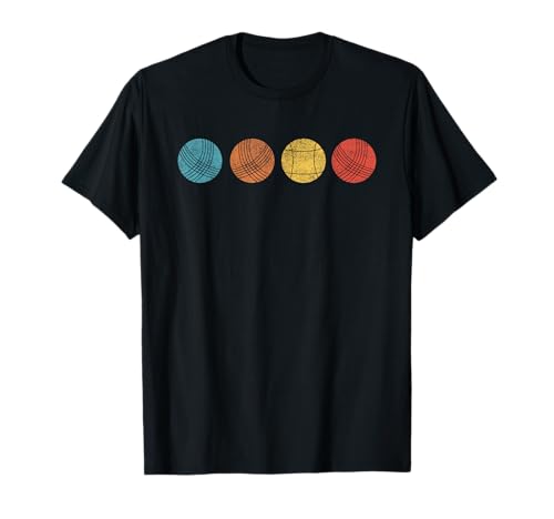 Kugelspiel Geschenk für Bocciaspieler Petanque I Botcha T-Shirt