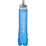 Salomon Soft Flask 500ml/17oz 42 Unisex Soft-Trinkflasche, Einfach zu handhaben, Komfort, Ventil mit hoher Durchflussrate, Blau