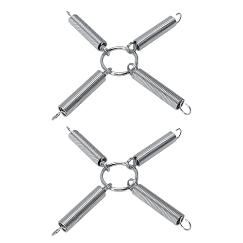 Reifenkettenspanner, 1 Paar Reifenkettenspanner aus Edelstahl für Schneefräsen, Traktorfahrer, 4 Glieder