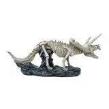 Skelettdinosaurier -Figur, simulierte Dinosaurier -Fossilien Skelettschmuck, realistisches Schädeldekor, 34x10x14 cm, Harzkonstruktion, realistisches Design, für Schreibtisch - -Schlafzimmer