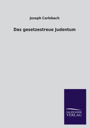 Das gesetzestreue Judentum