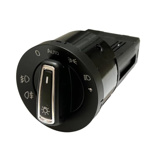 CVZXSDWLL Auto Lampensteuerungsschalter Kompatibel Mit VW Für Bora MK4 Für Passat Für B5 1998 2000 2001 2002 2003 2004 Auto-Scheinwerferschalter 1C0941531 3BD941531 6Q0941531