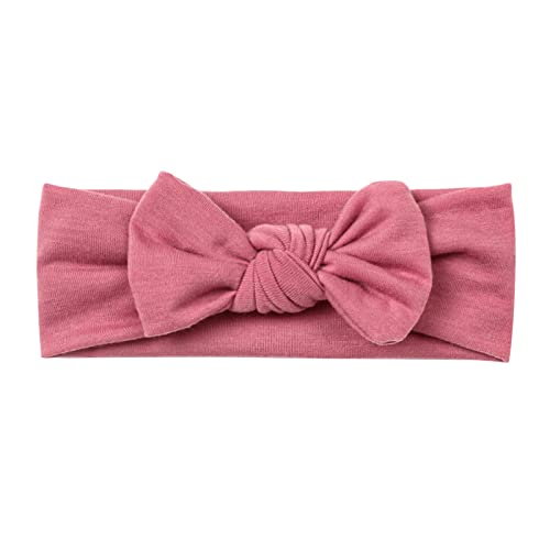 generic Baby Geschenk Mädchen Kleinkind-Säuglings-Baby-Mädchen-Strecken-Festbogen-Haarband-Kopfbedeckungs-Stirnband Neugeborene Mode (Red, One Size)