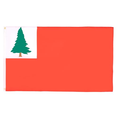 AZ FLAG - Flagge Neuengland - 150x90 cm - Englische Fahne 100% Polyester mit Messing-Ösen - 110g