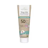 MABYEN Sonnencreme Baby & Kids LSF 50 100ml | hoher Sonnenschutz - mineralischer Filter - zertifizierte Naturkosmetik - Cosmos, vegan, parfümfrei, wasserfest.