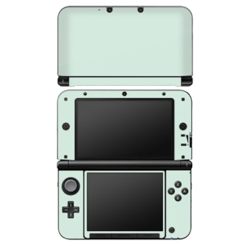 Skin kompatibel mit Nintendo 3 DS XL Folie Sticker einfarbig Mint grün