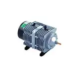 AquaForte Luftpumpe ACO 328 Kolbenkompressor 4200 l/h, Grün, Hochwertiges Aluminium-Gehäuse mit Kühlrippen, Sehr energiesparend, 6-fach Verteiler, Luftkompressor