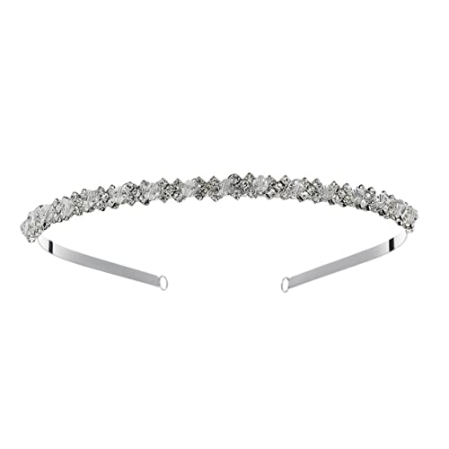 AVFORA 1 Stück Haarschmuck Hochzeit Stirnband Braut Stirnband Metall Stirnband Brautschleier Kopfschmuck Braut Braut Haarschmuck Braut Kopfschmuck Hochzeit Haarteil Braut Haarteil