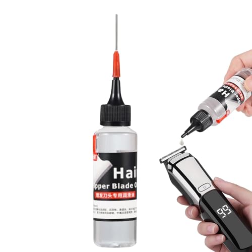 Haarschneidemaschinen-Öl, 60 Ml Öl Für Haarschneidemaschinen Und Trimmer, Clipper Oil, Scherkopföl, Rostschutz-Haarschneideöl-Schmiermittel, Geruchloses Reibungsminderndes Trimmeröl