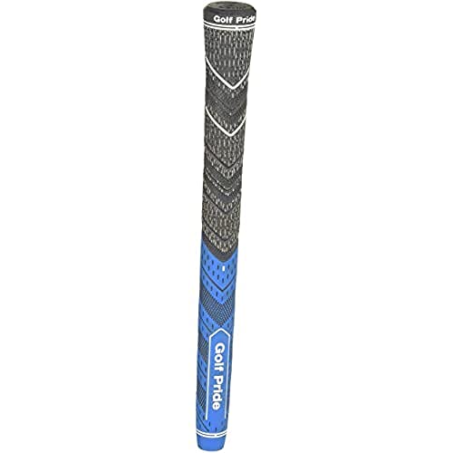 Golf Pride Unisex-Erwachsene MCC Plus4 Golfgriff, Blau/Grau, MIDSIZE