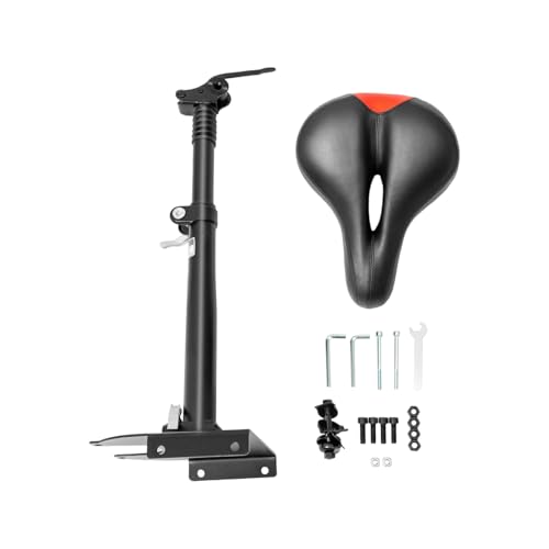 Elektroroller Sitzsattel Sattel FüR Elektro-Scooter,Mit Sitz HöHenverstellbarer Rollersitz Geeignet FüR Elektroroller,Geeignet FüR Xiaomi 365 Scooter.