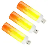 Flammenbirne - Flackernde Glühbirne | LED-Glühbirnen Mit Flammeneffekt, Flammeneffekt-Licht-Feuerbirne, Feuerähnliche Laterne, Natürlicher Feuereffekt, Dekoratives Kaminlicht Für Raum-Party-Bar-