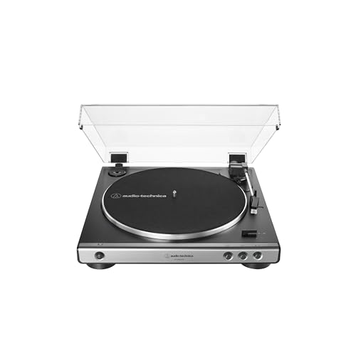 Audio-Technica LP60XUSBGM Vollautomatischer Stereo-plattenspieler mit Riemenantrieb (analog & usb) Gunmetal