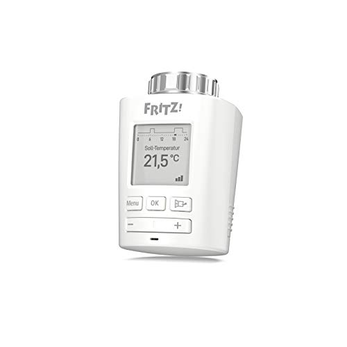 AVM FRITZ!DECT 301 (Intelligenter Heizkörperregler für das Heimnetz, zum Heizkosten sparen, für alle gängigen Heizkörperventile und FRITZ!Box mit DECT-Basis, FRITZ!OS ab Version 6.83)