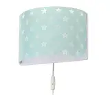 Dalber kinder Wandlampe, Kinderlampe Wandleuchte Sterne Stars Grün