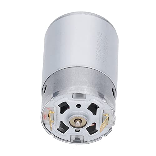 Gleichstrommotor, Synchronmotor Niedriger Rausch Miniatur -Synchronmaschinen 12V 21200 U/Min 9 Zähne Elektromotor für Elektrische Heizungen Rotierende Leuchten