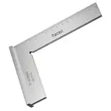 Schlosserwinkel 90° Holzbearbeitungswinkel, mit Messlineal (cm), geeignet für präzise Arbeiten an Metallkonstruktionen und Werkstätten 150X100mm (1)