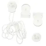 SOLUSTRE 2 Sets Von 25mm Rollos Zubehör Praktisches Reparaturset Für Fenster Mit Kettenzug Und Halterungen Inklusive Zugband Für Manuelle Rollos Und Befestigungsteile
