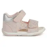 Geox Baby-Mädchen B TAPUZ Girl Sandal, LT Rose/Silver, 23 EU