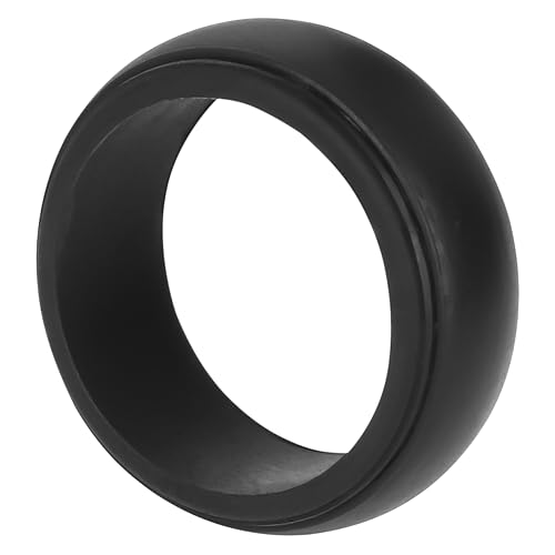 minkissy 1 Stück Silikonring Cool Finger Männer Hochzeit Für Männlich Sportzubehör Schwarz