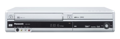 Panasonic DMR-EZ49VEGS DVD-/VHS-Rekorder (DVB-T, HDMI, Upscaler 1080p, DivX-zertifiziert) silber