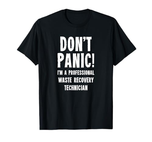 Techniker zur Müllverwertung T-Shirt