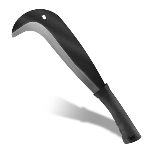 Buschreinigungs-Sichel Gartensichel Gras Sichel, Clearing Sichel, Handsichel Garten Handsense Sichel, Mehrzweck Garten Unkraut Gras Sichel
