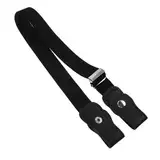 CATIEBYE Kindergürtel utility belt strassband stretch strap elastic belt elastic Uniformgürtel für Mädchen Jungengürtel 8-10 Hüftgurt für Kinder Kleid Taillengürtel Stoff Black