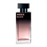 MEXX BLACK Woman Eau de Toilette, fesselnd-intensiver Duft fruchtiger Noten für sinnliche Frauen, 30ml