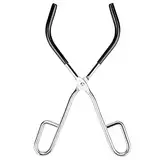 stonylab Becherzange, Labor Beaker Tongs Beaker Clamp Laborzange Becherklemme im Scheren-Stil mit Kunststoffbeschichteten Backen, 25,5 cm Länge