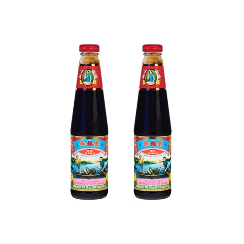 Lee Kum Kee Premium Austernsauce – Würzsauce mit Austerngeschmack – 2 x 510 g