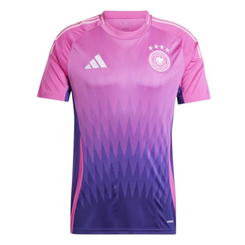 adidas Herren DFB A JSY Trikot, Semi Lucid Fuchsia/Team Colleg Purple, L