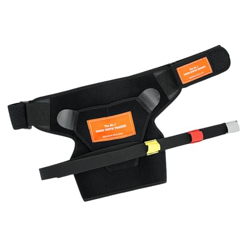 Golfschwung-Trainer – Golfschwung-Arm-Bandage, Trainings-Schwungarm-Bandage, Golf-Trainingsgerät verbessert die Schwungstärke, Golf-Armstütze für Innenhöfe, Golfplätze