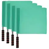 GANAZONO Volleyball-Ausrüstung, Schiedsrichterflagge, Tasche, Verkehrssicherheitsflagge, Farbe, Handflagge, Schwammgriff, Handflagge, Volleyball, Outdoor, Fußballflaggen, Sport, Rennwagen,
