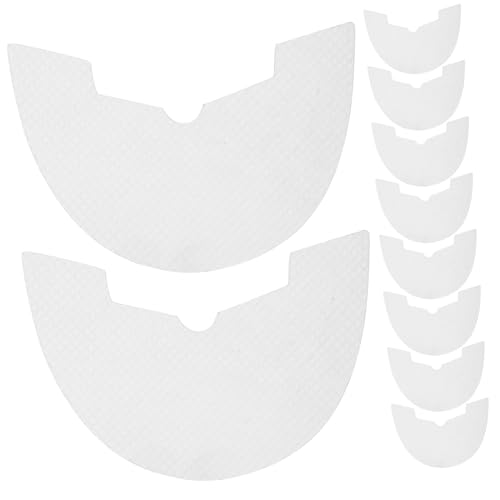 TOBBOMEY 5 Paar Sohlenflicken Reparatur, Selbstklebendes Fersenpolster, Schuhreparaturpolster, Stiefelreparatur Fersenpolster, Schuhabsatz Gummipolster, Fersenreparaturset Für Schuhe,