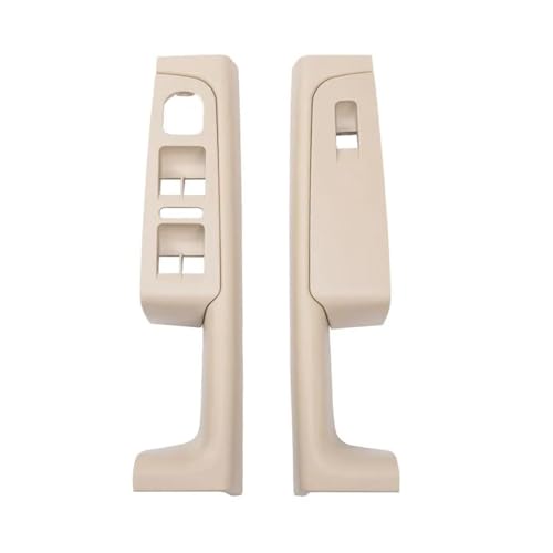ZJARZWYG Auto 3TD867157 Für Skoda Für Superb 2008-2013 Vorne Hinten Innen Türgriff Armlehne Rahmen Bedienfeld Trim Zubehör(Beige Vorderseite)