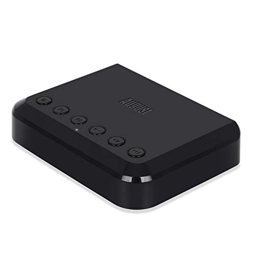 August WLAN Audio Receiver WR320- WiFi Bluetooth Multiroom Adapter für Lautsprechersysteme-kabelgebundene Lautsprecher in drahtlose Konvertieren-Aux Ethernet-kompatibel mit Airplay Spotify Radio DLNA