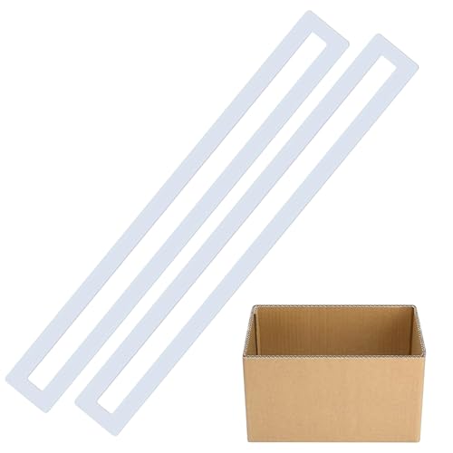 Parkplatzmarkierung Schablone - Parkflächen Markierschablone zum Aufsprühen & Bemalen - Silikon Beschriftungshilfen 10 x 234 Cm Mit Kartonbox Für Asphalt, Markierungen & Wege
