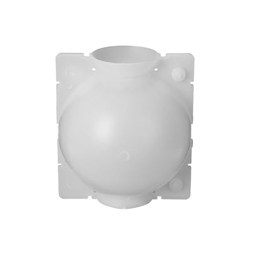 MULONGOR 2 stücke Pflanze Verwurzelung Ball Pfropfen Verwurzelung Wachsenden Box Zucht Aussaat Fall Container Kindergarten Box Garten Samen Wurzel(White,L (137mm x 120mm))